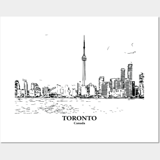 Toronto - Canada Posters and Art